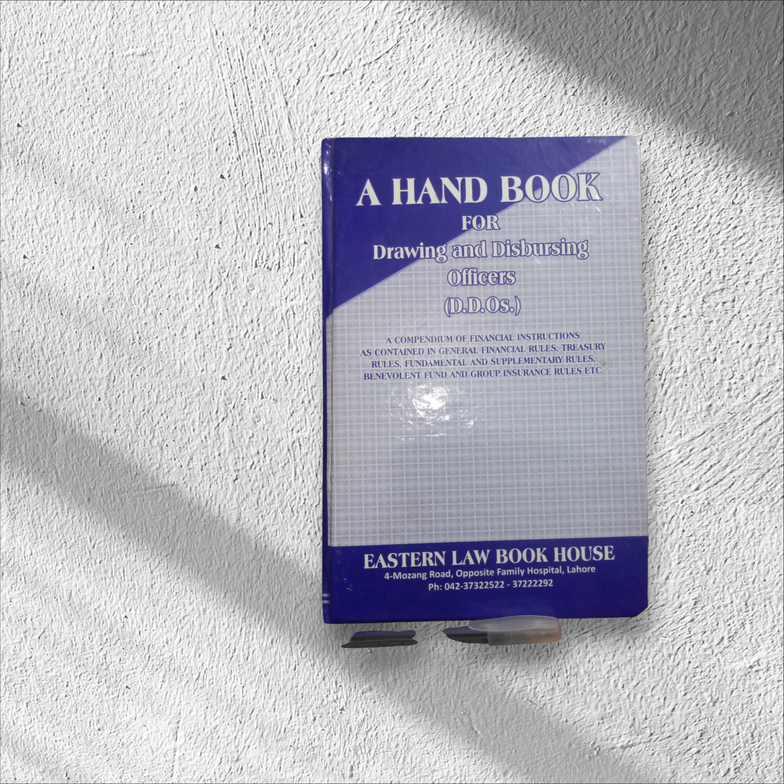 A HAND BOOK FOR Drawing and Disbursing Officers(D.D.Os.)