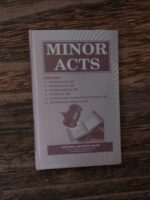 MINOR ACTS..