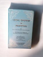 LEGAL SYSTEM OF PAKISTAN..