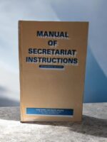 MANUAL OF SECRETARIAT INSTRUCTIONS