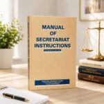 MANUAL OF SECRETARIAT INSTRUCTIONS